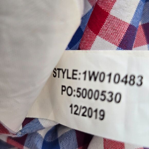 Vineyard Vines Performance Mens Small Tucker Shirt Classic Fit Stretch Gingham - Picture 8 of 9